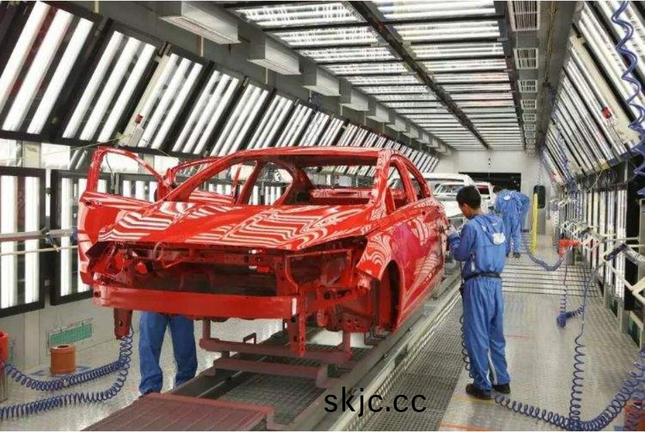 汽車烤漆車間應用