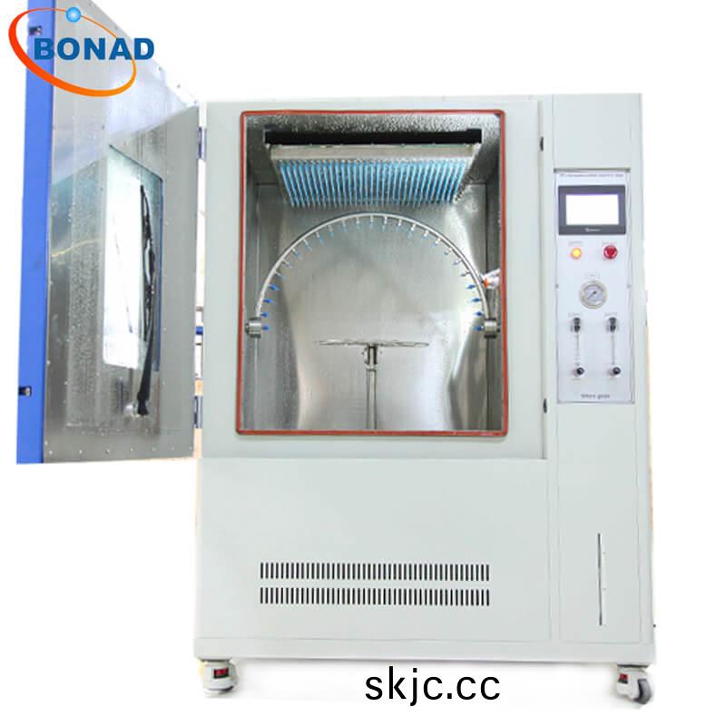 IPX1 to IPX4 Drip rain test and swing pipe waterproof test c