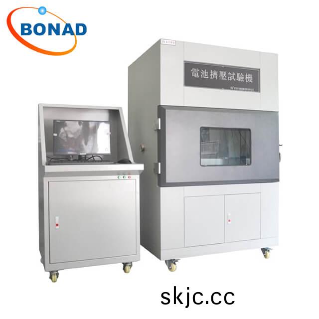 Battery extrusion test equipment with servo computer