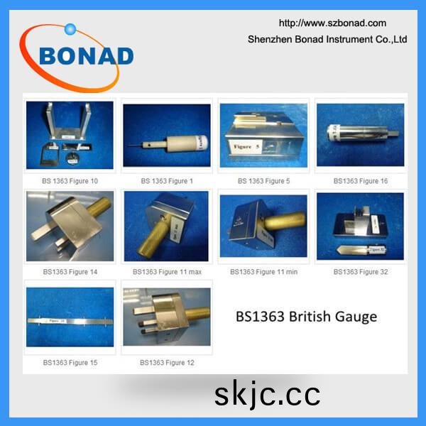 BS1363-2 British Standard Plugs and socket gauges